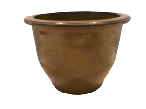 Antique Yellowish Brown Crock #1157