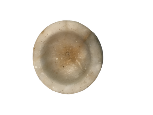 Antique Marble Trinket Bowl (?)  #1141