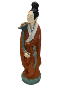 Antique Asian Pair OF Figures  #1139