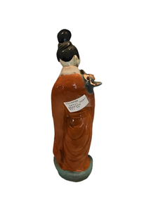 Antique Asian Pair OF Figures  #1139
