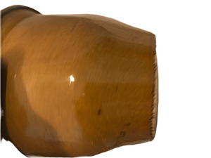 Antique Yellowish Brown Crock #1157