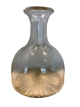 Antique Lead Glass Ships Decanter (no stopper)