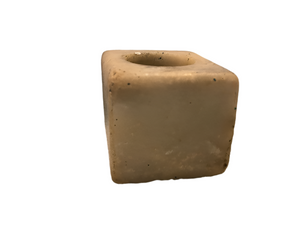 Antique Marble Mortar or Large Candle Holder  #1143