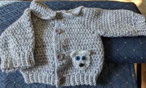 Handmade Infant Preemie Newborn Sweater