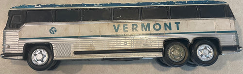 Vintage Vermont Bank Bus