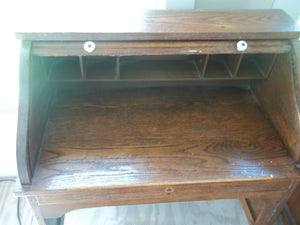 Antique Children's Roll-top Desk (33)