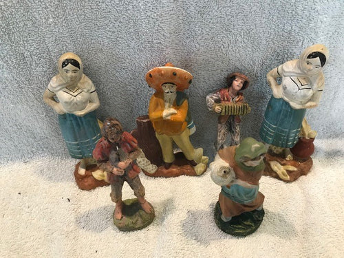 Antique/Vintage Set of 6 Figures #628