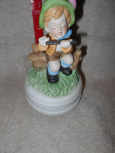 Vintage Musical Figure Boy With Flute #84