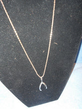 Vintage Silver/Silverplate Wishbone Necklace #4