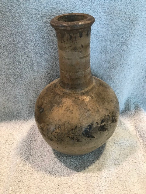 Primitive Light Weight Pottery Jug  #1152