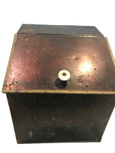 Vintage Metal & Porcelain-Handled Bread Box #2  #1081
