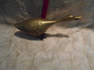 Vintage  Brass Duck, Calling To Its Friends (47)