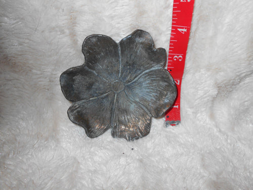 Vintage  Bronze Sculpted Lily Pad Barclay (6)