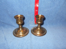 Vintage Brass Small Candle Holders (4)