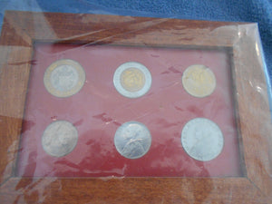 Framed Vatican Coins