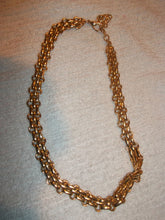 Vintage Gold/Gold-like Necklace 9" - 10" Extended #20