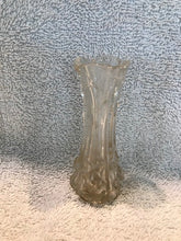 Vintage Pressed Clear Glass Bud Vase  #1151