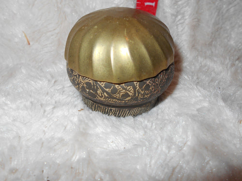 Vintage Brass & Bronze, Trinket Box (825)