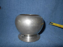 Vintage Pewter Sugar & Creamer Set Queen Art #11