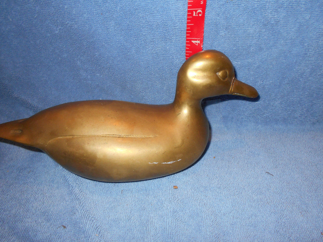 Vintage  Heavy Brass, Brass-like Duck (48)