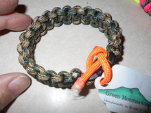 Green Mountain Couple Para-cord Bracelets (Variety scroll thru)