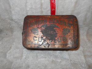 Vintage  Union Leader Cut Plug Tin (20)