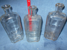 Lot of 3 Vintage Medicine Bottles (104)