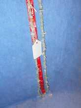 Vintage Green Tinted Rough Cut Stone Necklace #12