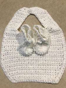 Handmade Infant Large Newborn Bib & Booty Sets