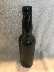 Vintage Dark Amber Beverage Bottle  #831