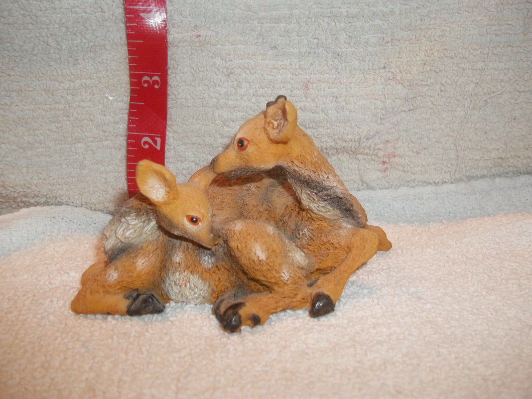 Vintage  Ceramic Mother Deer & Baby #122