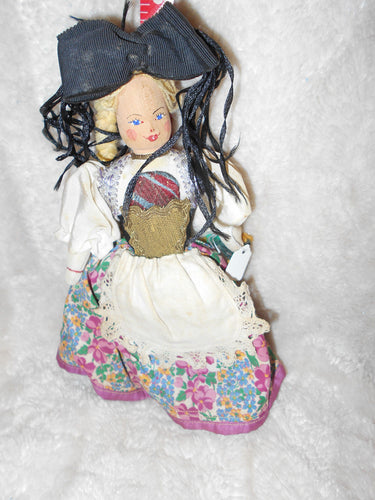 Vintage French Cloth Doll #2041