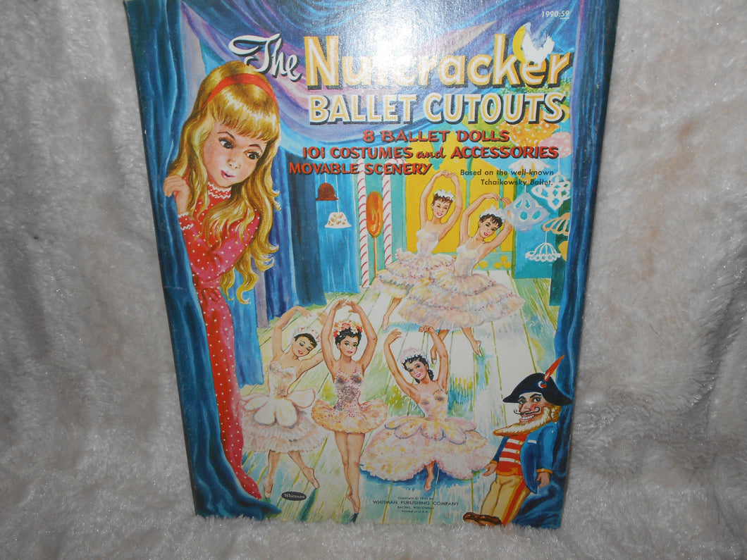 Vintage The Nutcracker Ballet Cutout Book 1960 (6f)