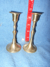 Pair Of Brass Candle Holders (2)