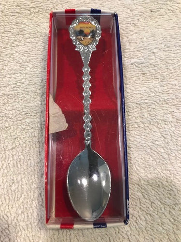 Vintage Souvenir Spoons In Case  (45-55)  #1208-1218