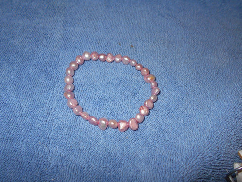 Vintage Pink Stone Bracelet (516)