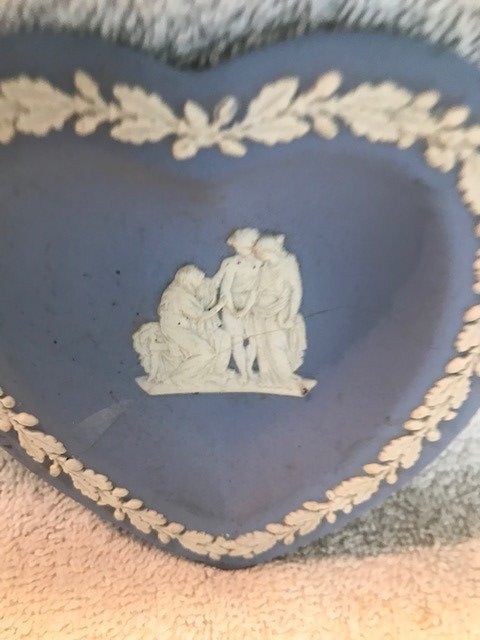 Antique Wedgewood Heart-Shaped Tray  #1116