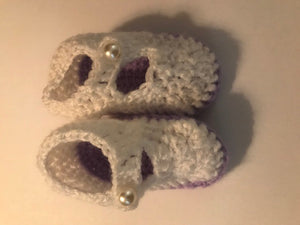 Handmade Large Newborn Booties