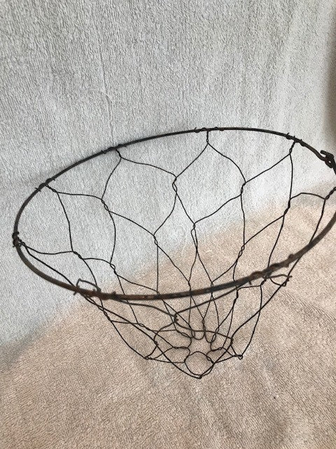 Antique Handmade Wire Basket  #1098