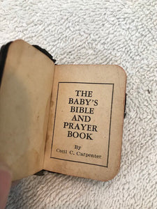 Vintage Baby's Bible and Prayer Book  #1101