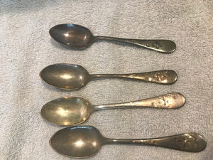 Vintage Set of Crown Guild W. L. Peterson Spoons  #1063