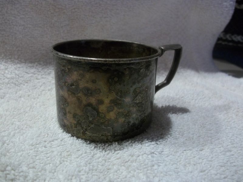 Vintage Silver Plate Nursery Cup (632)