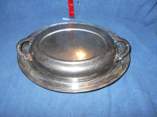 Vintage Silverplate Covered, EPNS 2242 Serving Dish (5)