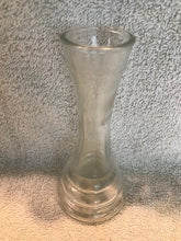 Vintage Clear Glass Vase  #1125