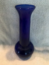 Antique Cobalt Blue Glass Vase  #1121