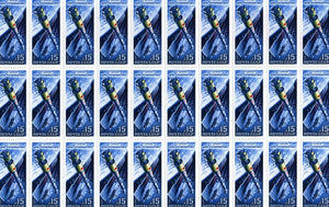 1988 NOYTA CCCP SPACE STATION STAMP SHEET (#27)