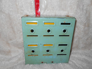 Vintage  Home Budget Metal Bank Box #2034