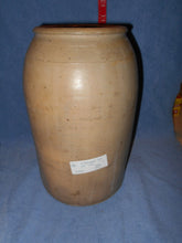 Vintage  Stoneware Jar 11 1/2"H (29A)