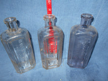 Lot of 3 Vintage Medicine Bottles (105)