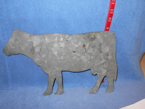 Vintage  Heavy Aluminum Cow Hanging #99